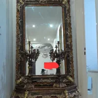آینه وکنترل تمام چوب