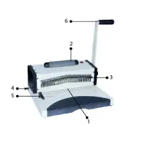 دستگاه فنر زن  و کاتر کتاب