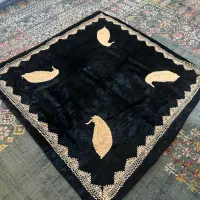 بوقچه سوزنی مخمل دست باف سه تکه
