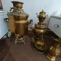 سماور و میز فروشی نوع