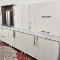 کابینت ام دی اف ،هود،سینک دوقلو