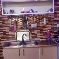 کابینت درب چوبی