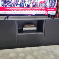 زیر تلویزیونی به علت جابه جایی بدون خط و خش نو