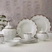سرویس چینی زرین‌۱۰۸پ طرح النور عالی