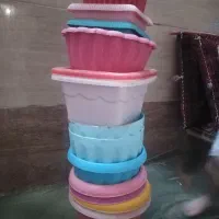 گلدان پلاستیکی