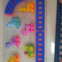 قطار اسباب بازی حیوانات