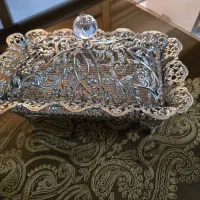 ظرف شکلات خوری،دستمال کاغذی،کارد و چنگال ترکیه ای