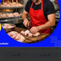 استخدام تخته کار مرغ در پروتئین آوات