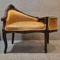 میز صندلی دار بدنه کاملا چوب