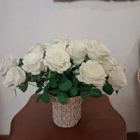 گل مصنوعی گلدان مصنوعی