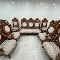 مبل ۹وناهار خوری ۸نفره مصری