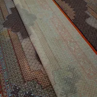 فرش 12متری جفت طرح ماهی700 شانه تراکم 2550