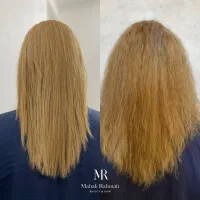 تخفیف  ابریشمی احیای مو کراتین بوتاکس