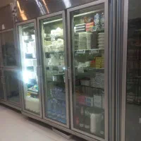 فریزر۴درب ۲موتوره ویخچال ۲متری وپاتیل۵۰۰لیتری