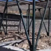 اسکلت پیچ و مهر ه ای ۸۵ متری