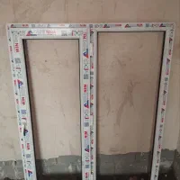 پنجره دو جداره به همراه فرم آهنی