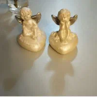 دو عدد مجسمه فرشته