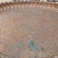 یک سینی مسی. قدیمی