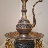 آفتابه لگن قدمتدار کم یاب قدیمی