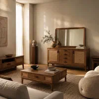 میز جلو مبلی و کنسول و میز تی وی مدل نیلکا