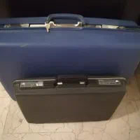 چمدان Samsonite و کیف Delsey آنتیک