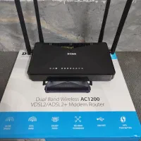 مودم روتر دی لینک VDSL/ADSL بی سیم AC1200 D