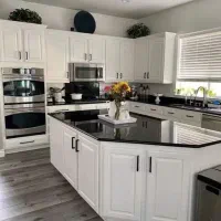 گرانیت مشکی نطنز مناسب کانترتاپ و جزیره و کف