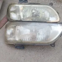 چراغ جلو پراید به همراه ۴ تا کمک