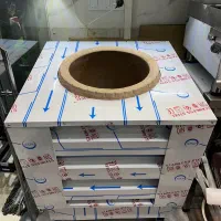 تولید تنور گلی چرخ دار 60 در 60