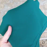 روسری کرپ حریر وارداتی سبز