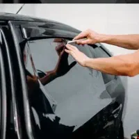 شیشه دودی کربن سقف کاور