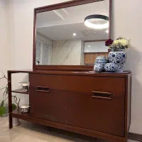 بوفه و آینه از برند چوب و هنر