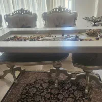 میزناهار خوری ۸ نفره  میز جلو مبلی ویک میز عسلی