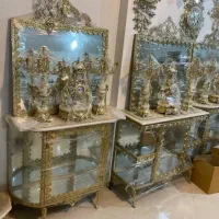 بوفه واینه بوفه  برنز