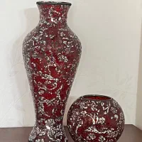 ست گلدان و شمعدان