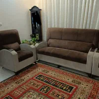 مبلمان 7نفره با میز عسلی