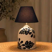 آباژور دست ساز سفالی