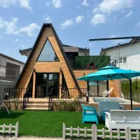 اجرا کلبه سوئیسی و چوبی اقساط6ماهه