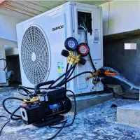 تعمیرات یخچال*سرویس*کندن کولراسپیلت*نصب کولراسپیلت