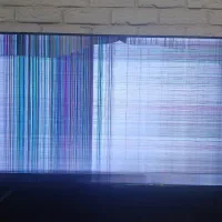 تلویزیون ال  ای دی هوشمند ۴۳ دوو،پنل ضربه خورده