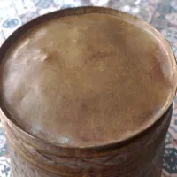 سطل برنجی سالم بودن هیچ ایرادی