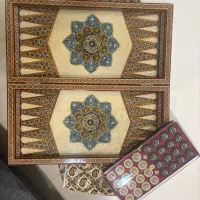 تخته نرد خاتم کاری شده