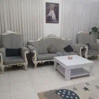 مبل کلاسیک میز وسط مبل وعسلی