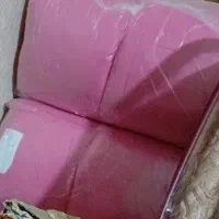 ملحفه کشدار گرماژ ۲۵ گرم صورتی