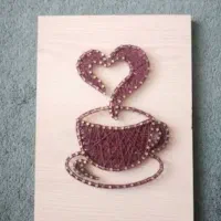 تابلو میخ و نخ