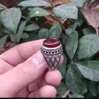 انگشتر عقیق سیاه