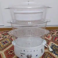 بخار پز سه طبقه