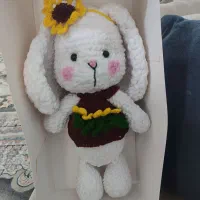 بافتنی عروسک خرگوش