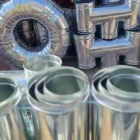 لوله و زانوهای صنعتی قطر بزرگ(کانال گرد) تهویه