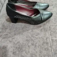 کفش پاشنه بلند مشکی سایز ۴۱
